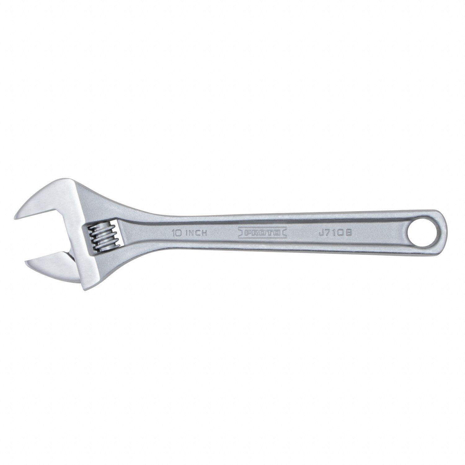 ADJUSTABLE WRENCH,ALLOY STEEL,10.1 IN L