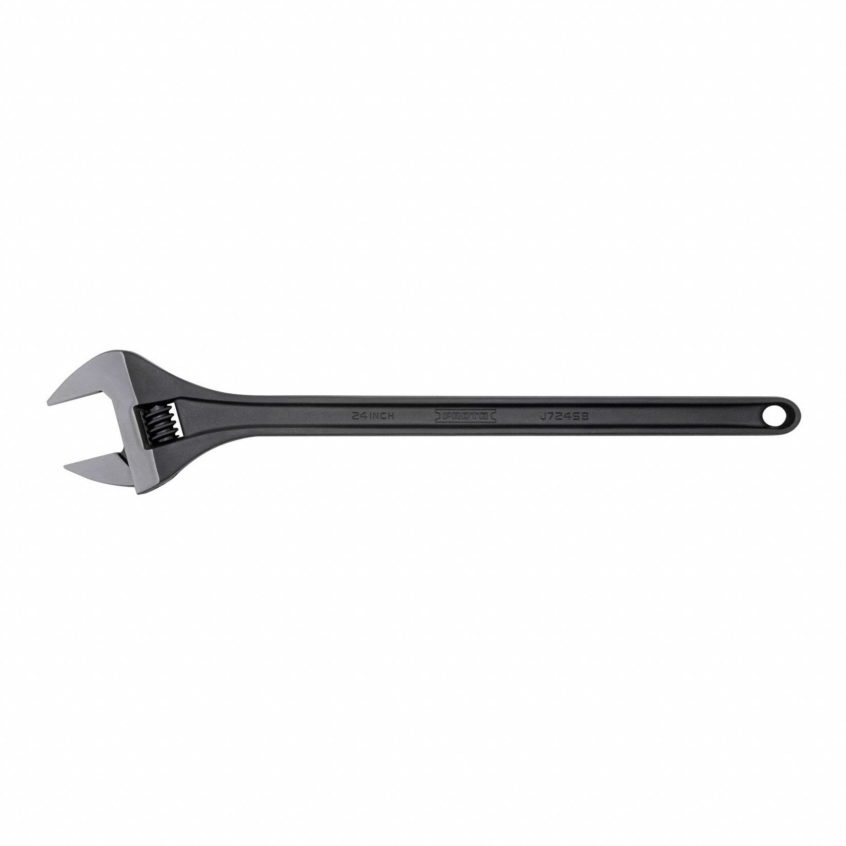 ADJUSTABLE WRENCH,ALLOY STEEL,24.17 IN L