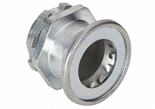 Connector: Zinc, 1/2 in Trade Size, 1 9/32 in Overall Lg, Insulated