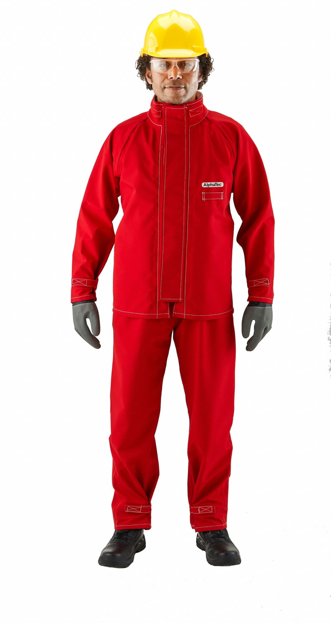 ALPHATEC, Polyester, Zipper Closure, Lab Jacket 61TL2466660 Grainger