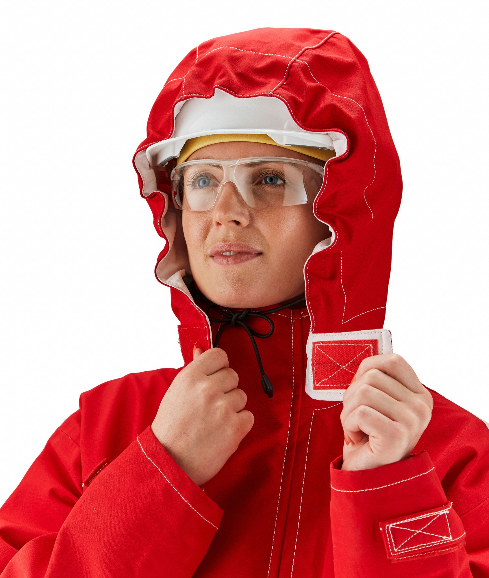 Hood, Universal, Red,