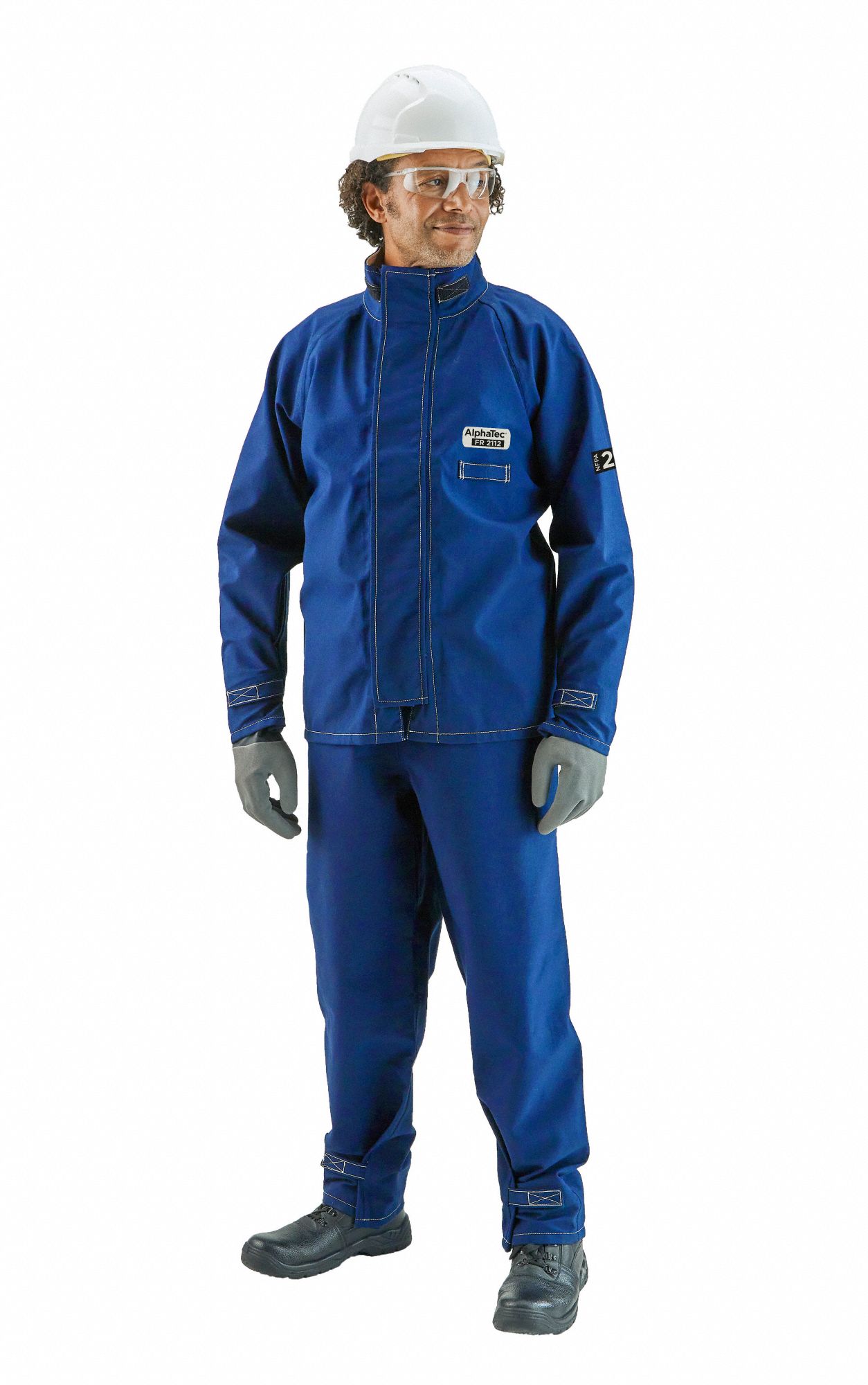 ALPHATEC, Nomex®, HookandLoop/Zipper Closure, Lab Jacket 784P2766