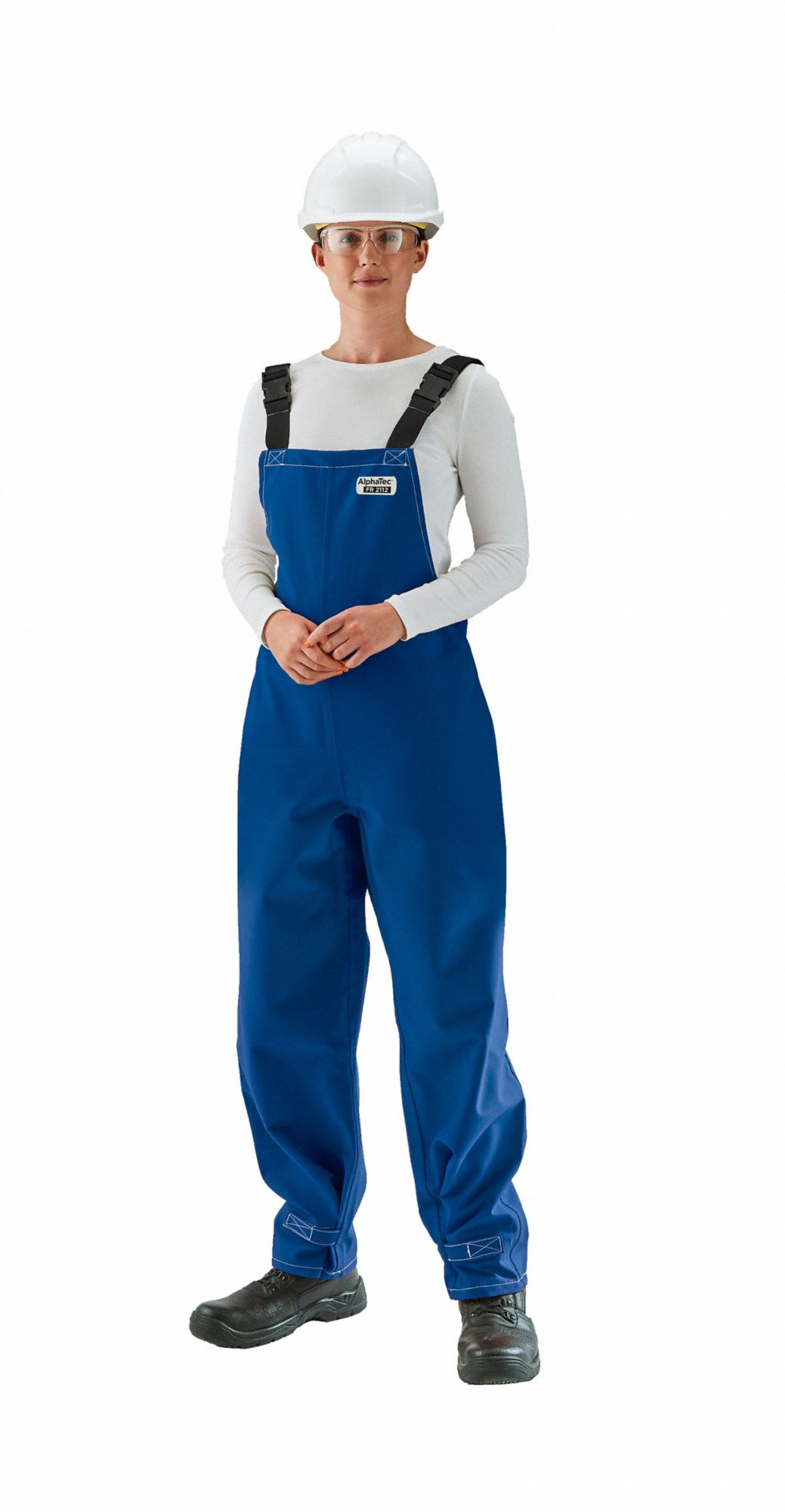 BIB OVERALL,BLUE,NOMEX,SZ XL