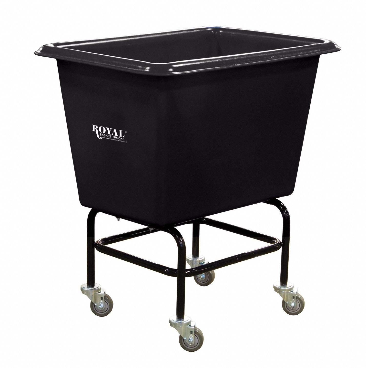 ROYAL BASKET TRUCK, 6.7 cu ft Cubic Foot Capacity, (4) Swivel, Elevated