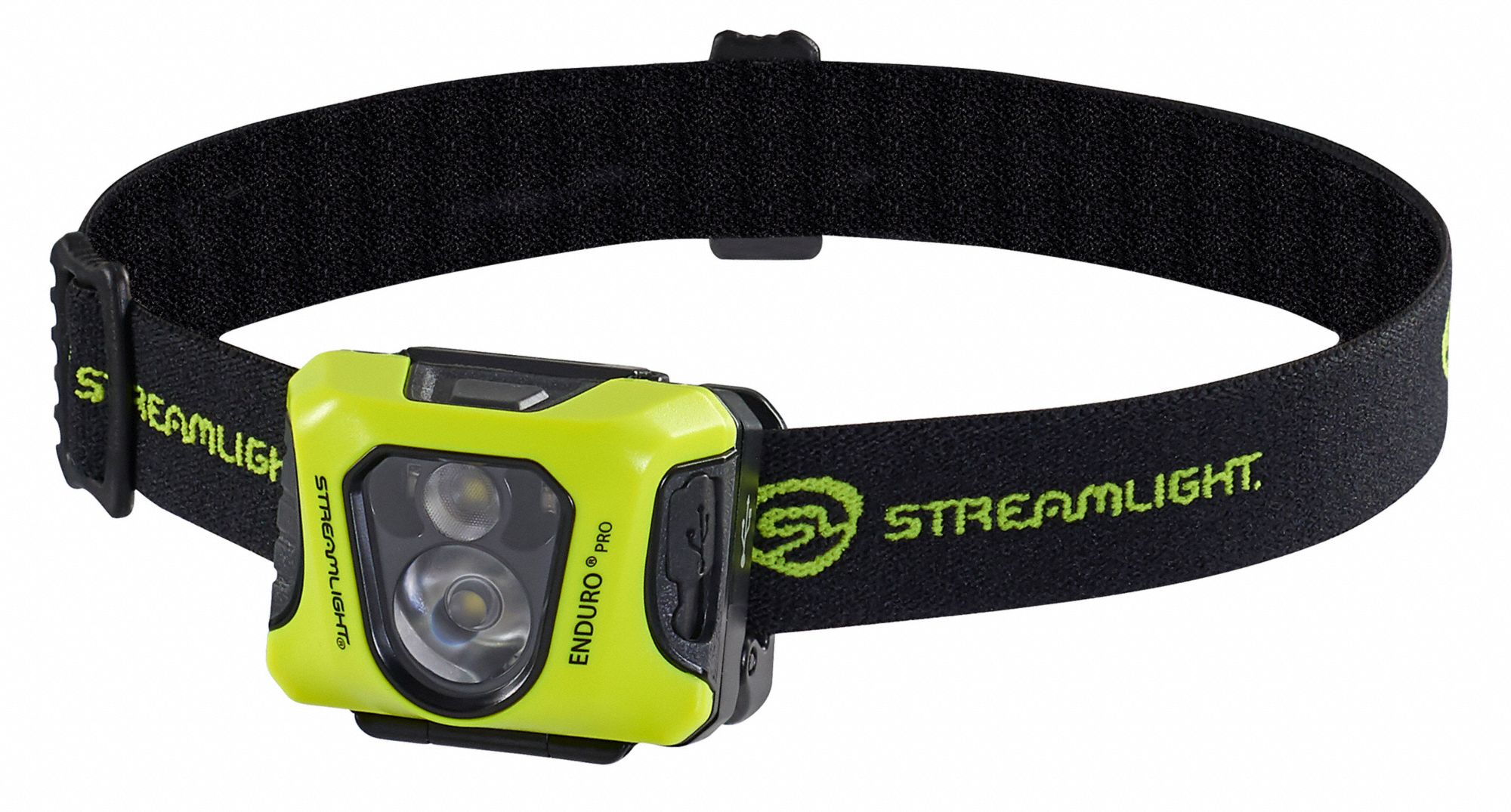 RECHARGEABLE HEADLAMP,YELLOW,50,000 HR