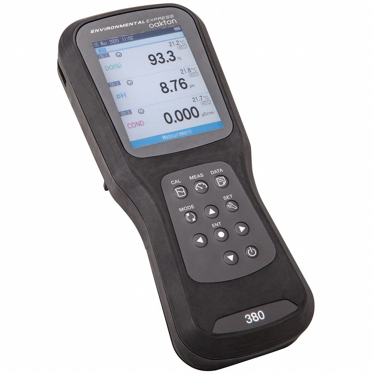 OAKTON, Handheld Meter, 2.00 to 20.00, 3Channel Meter 61UG7035660