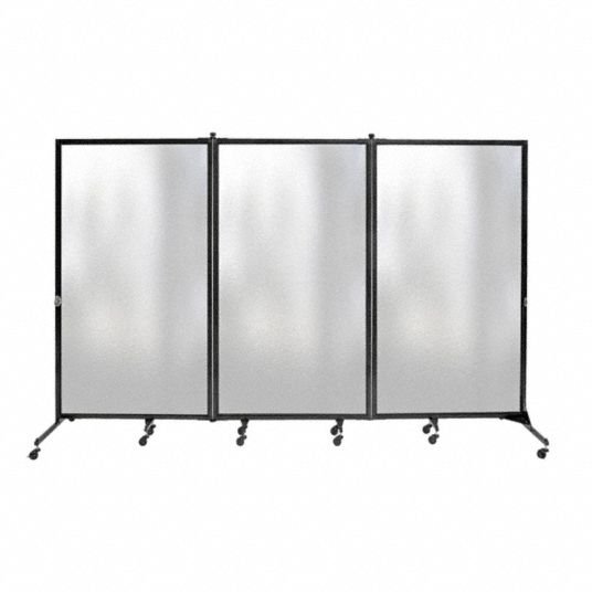 Clear Acrylic Room Divider - 1 Panel Screenflex