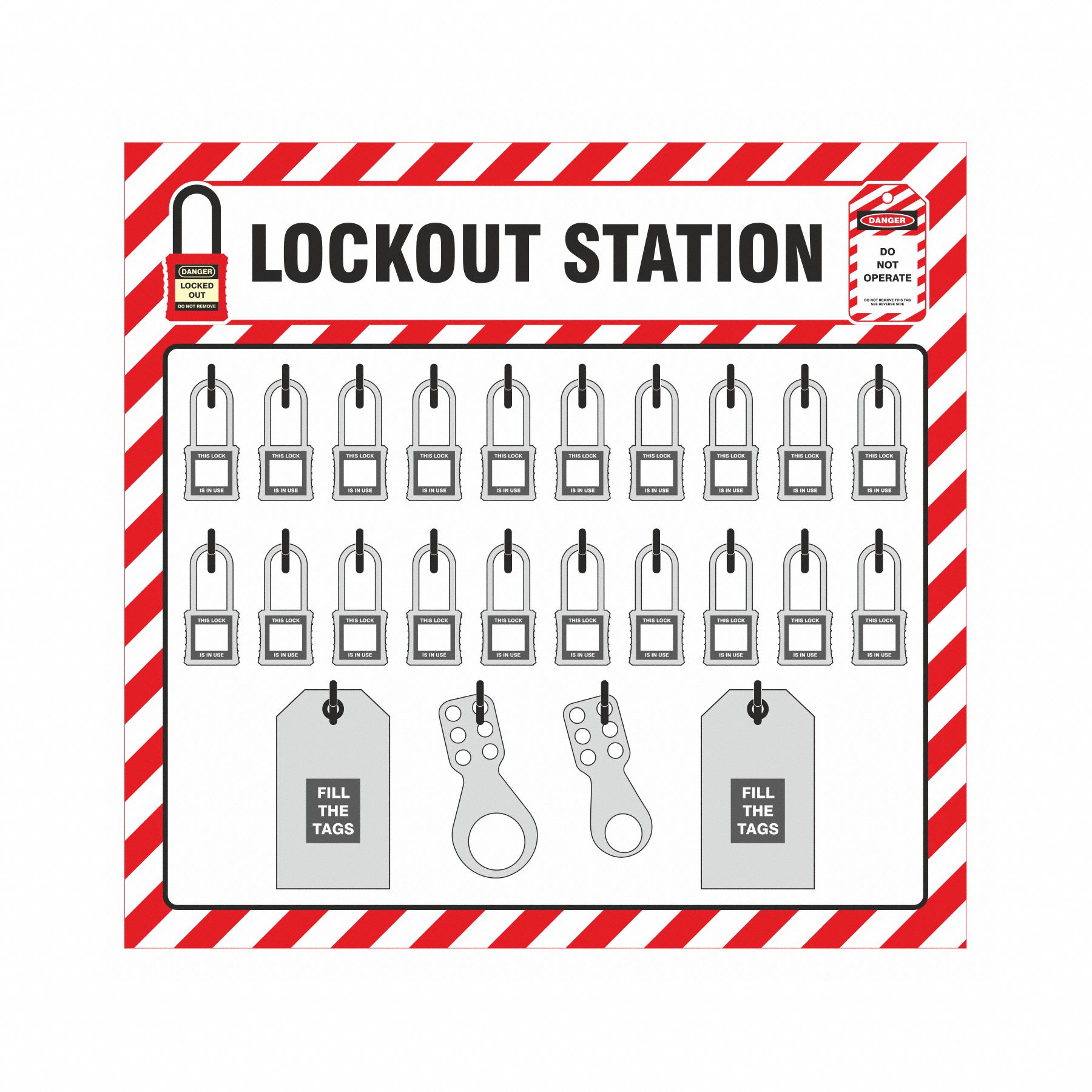 Lockout Tags - Tag Station