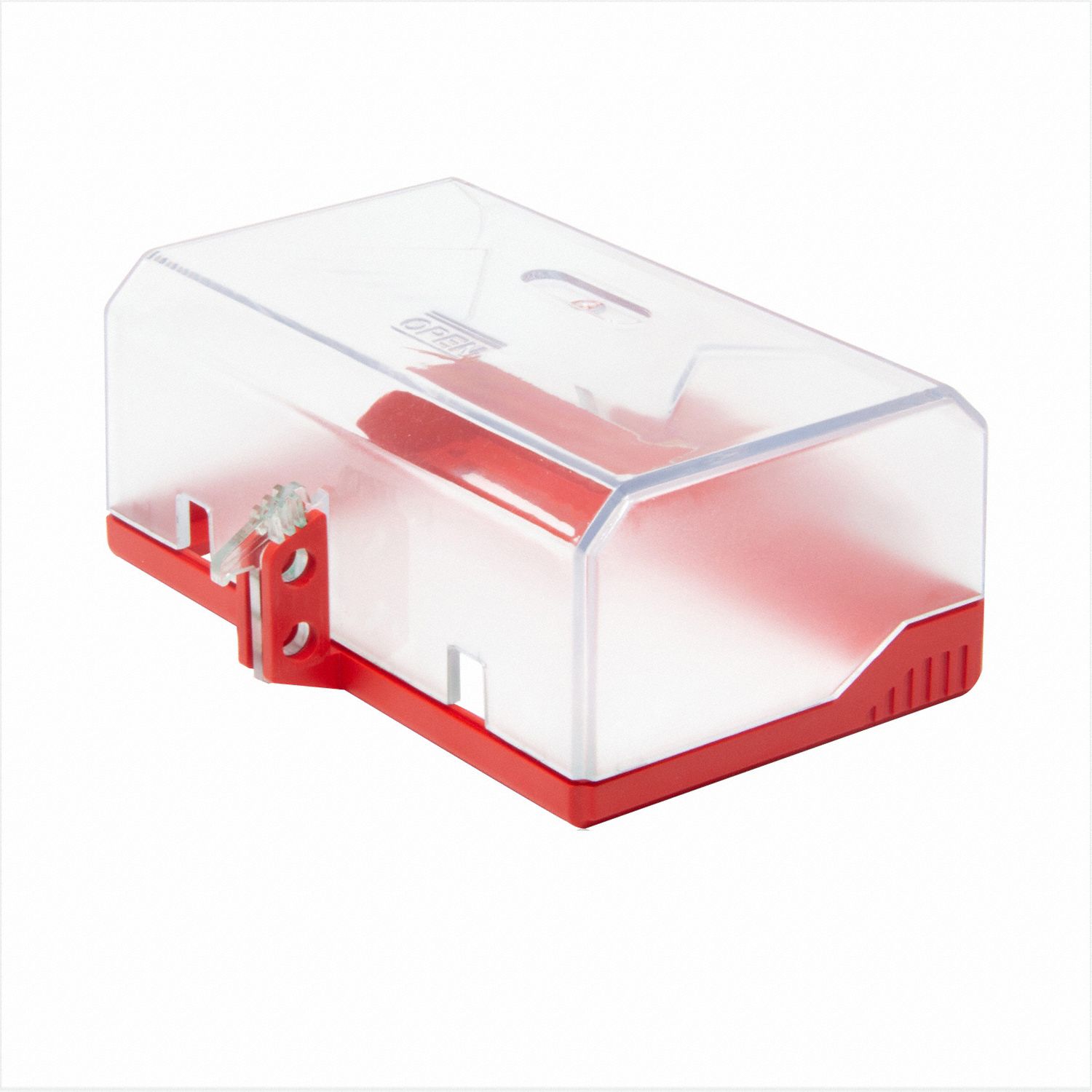 ZING, For 2.36 in Max Button Dia, Clear, Control Panel