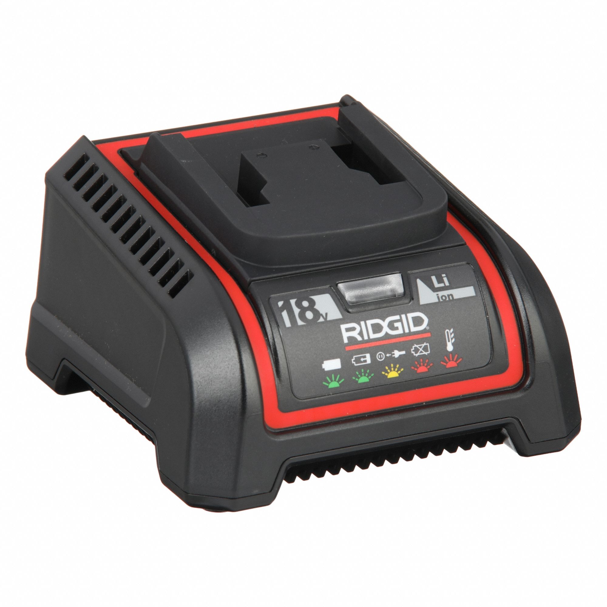 Battery Charger: Single-Port Charging, For 18V DC, 4 Ah Charged in 1-Hour, 100-240V AC