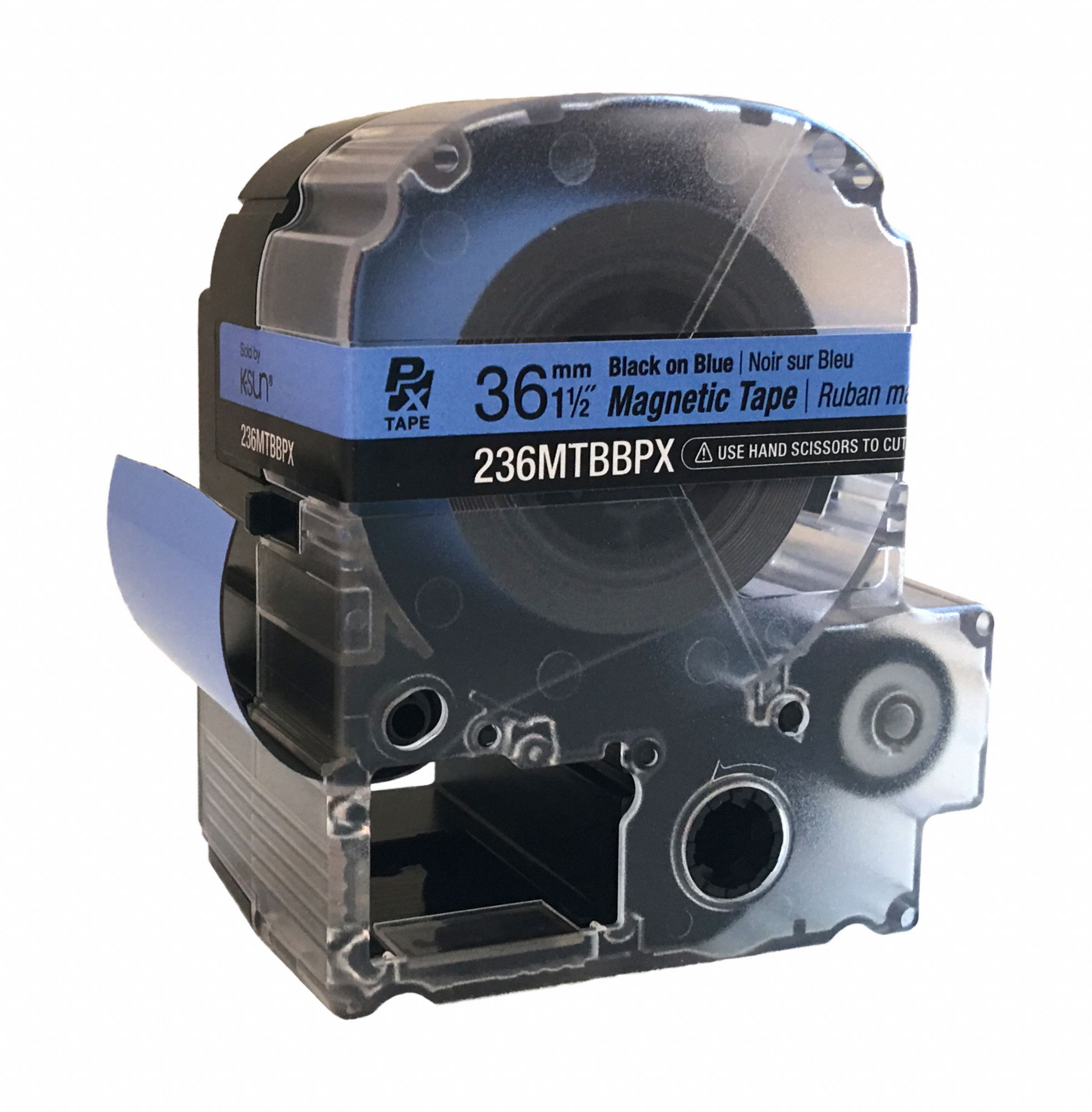 Combined Label and Ribbon Cartridge