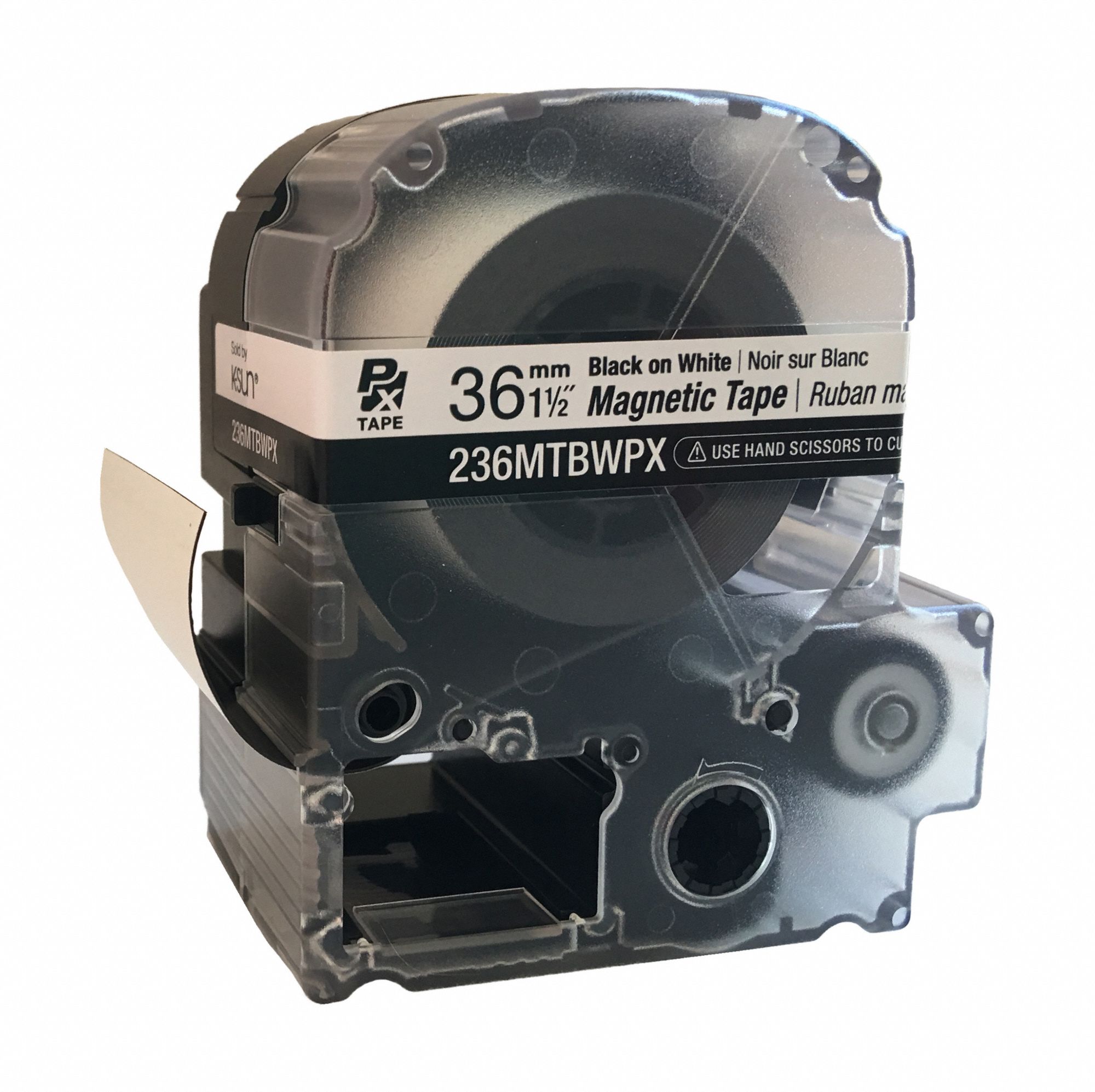 EPSON Printable Label Cartridge 61UM85236MTBWPX4.9 Grainger