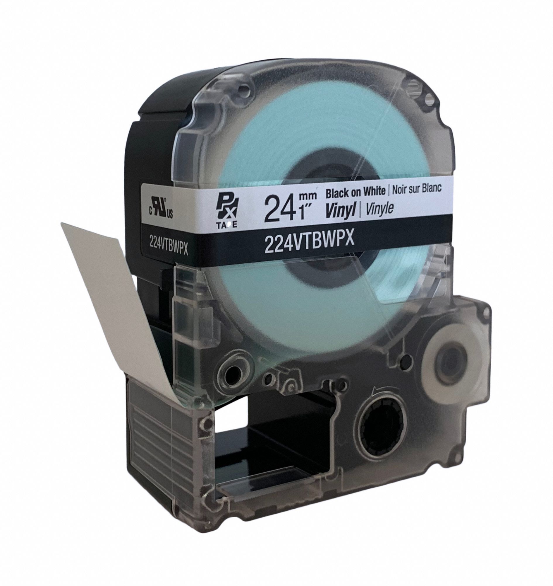 EPSON Printable Vinyl Label Cartridge 61UM91 224VTBWPX Grainger