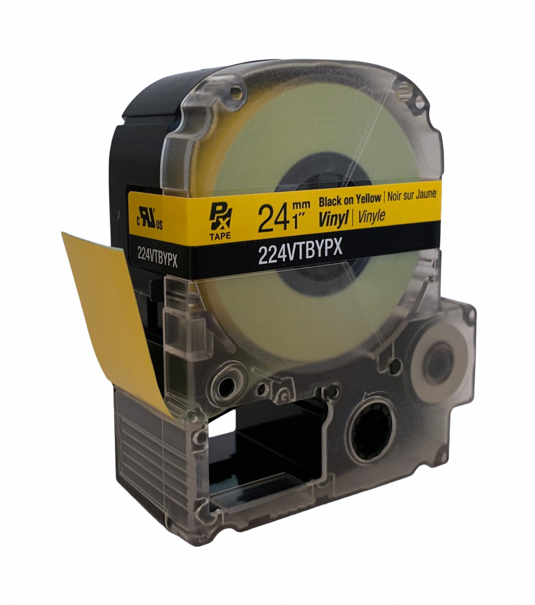 RUBAN VINYLE 24MM X 7M NR/JN