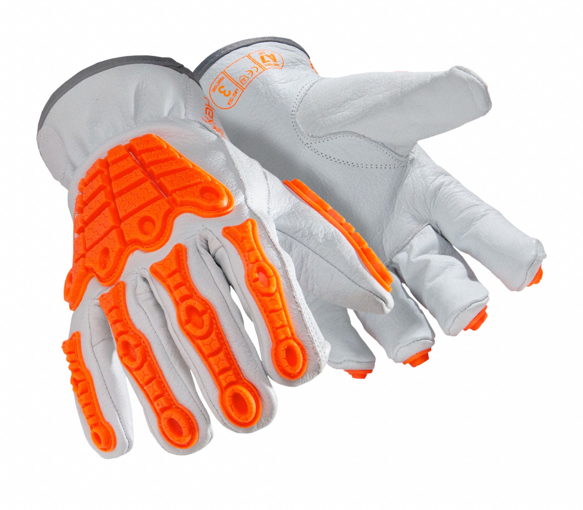 HEXARMOR Leather Gloves L ( 9 ), Drivers Glove, Buffaloskin, Premium