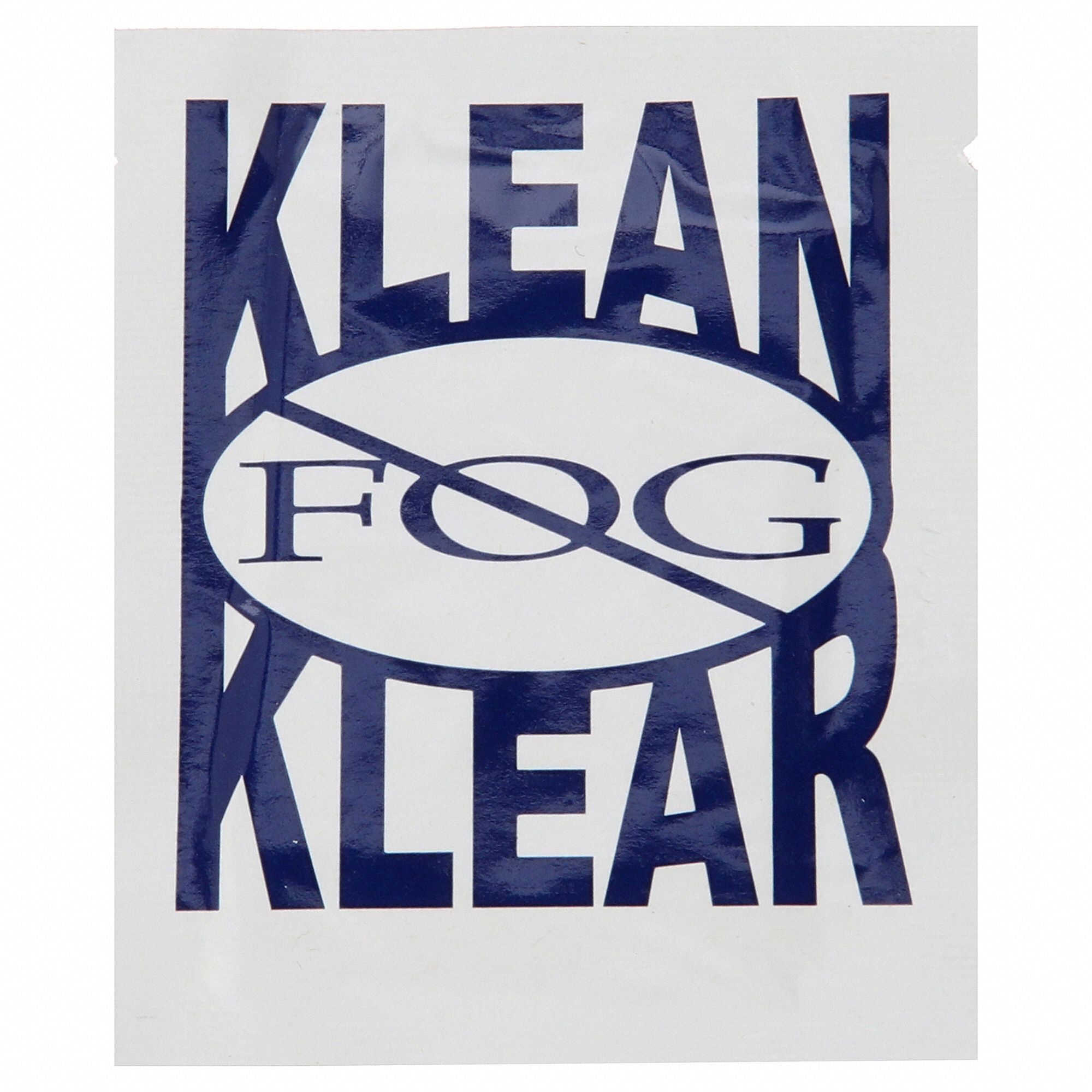 Anti-Fog Wipe: Propylene Glycol/Water