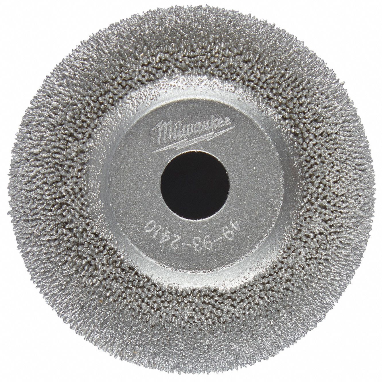 MILWAUKEE, 2 in Dia, 7/8 in Thick, Buffing Wheel - 61UU53|49-93-2410 ...