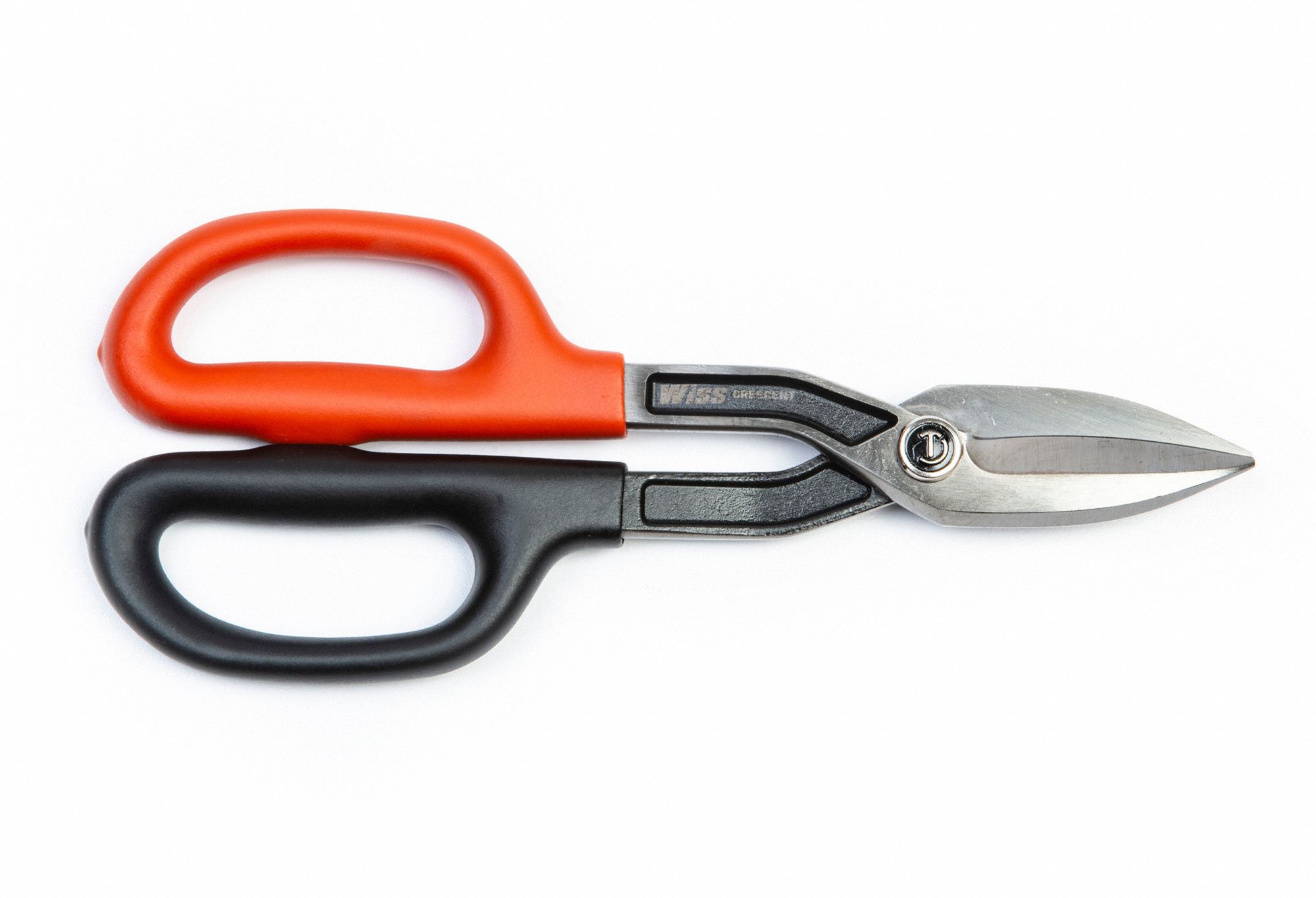 STRAIGHT PATTERN TINNER SNIPS 10 IN, STRAIGHT, 10 1/4 IN OVERALL L, 2 IN CUTTING L