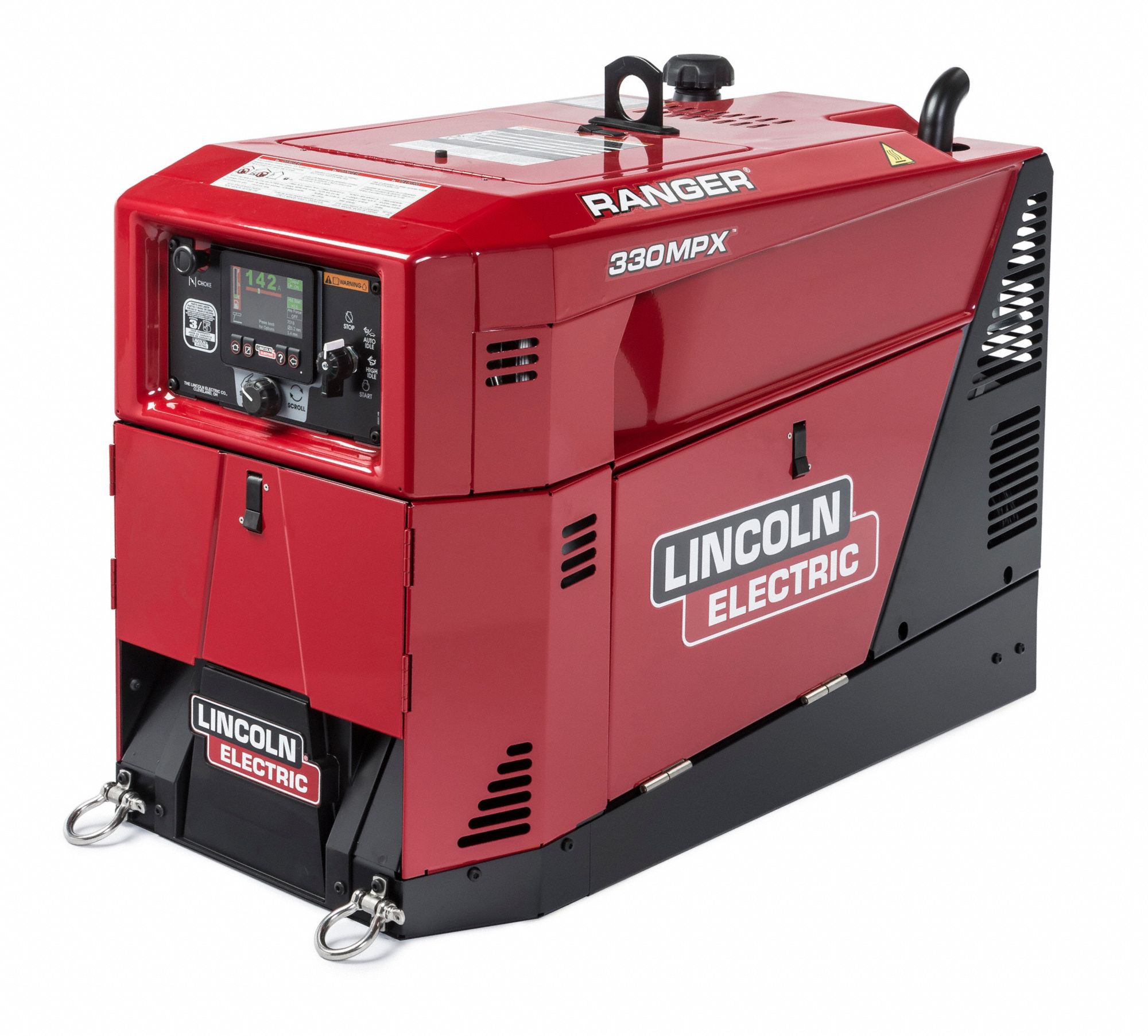 LINCOLN ELECTRIC, Ranger 330MPX, 25 hp, EngineDriven Welder 61UX90
