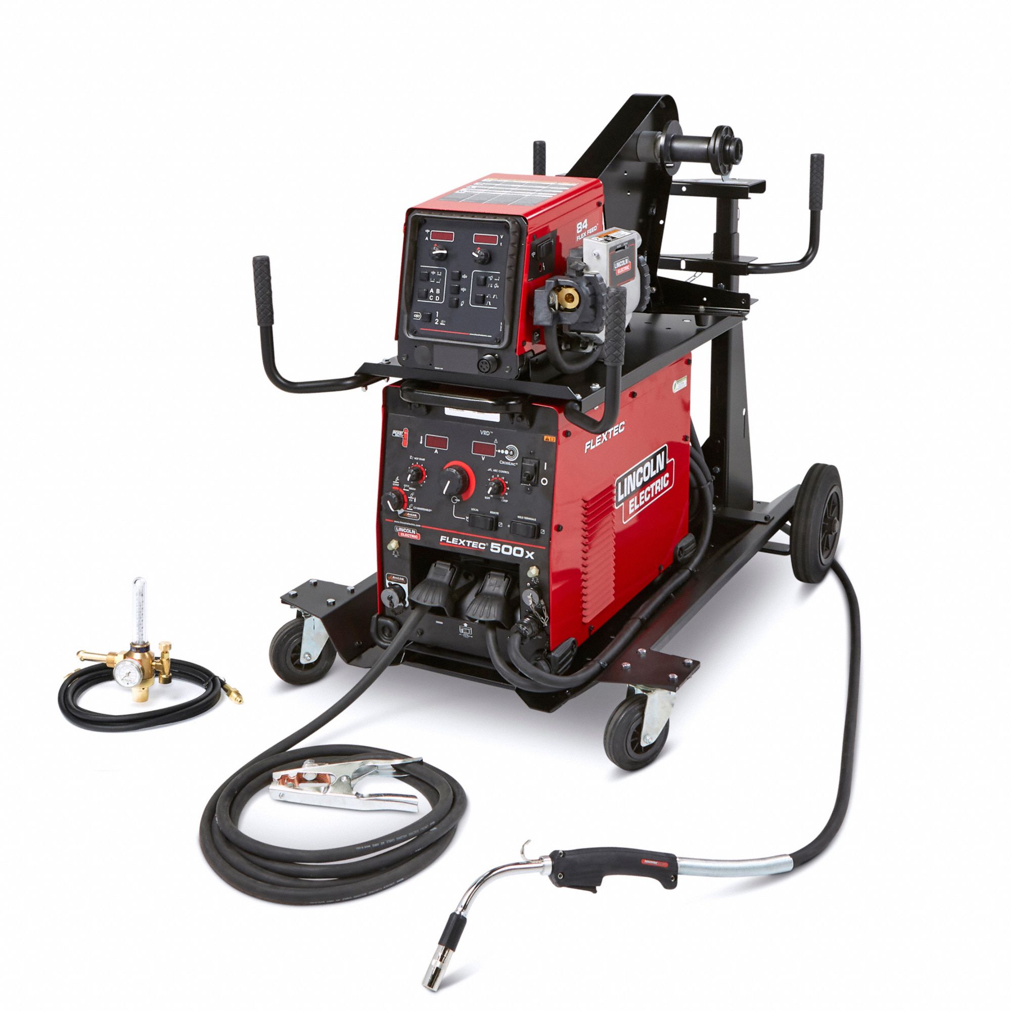 LINCOLN ELECTRIC, Flextec 500X, DC, Multiprocess Welder 61UX99K3608