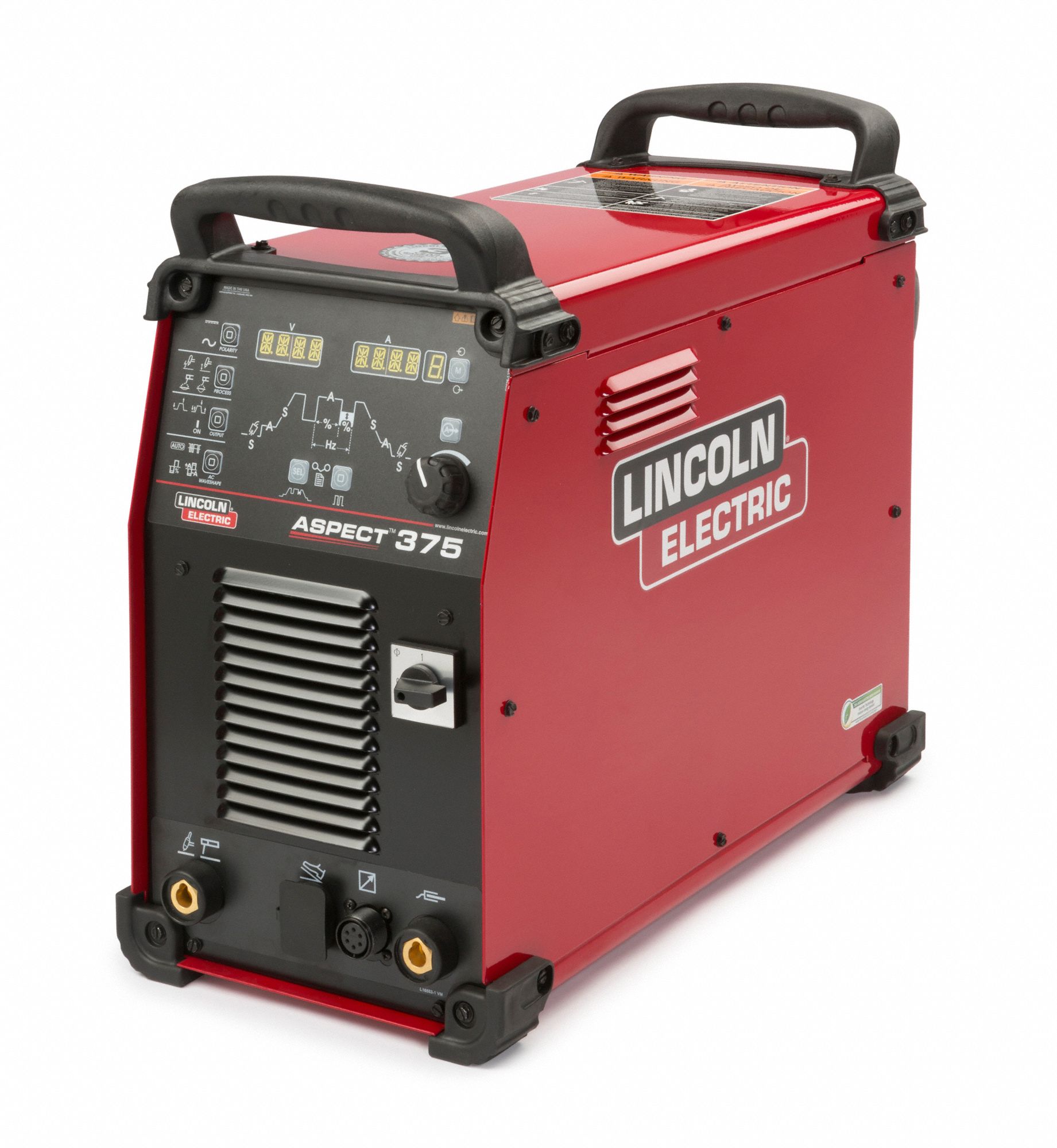 LINCOLN ELECTRIC, Aspect 375 AC/DC, AC/DC, TIG Welder 61UY03K39451