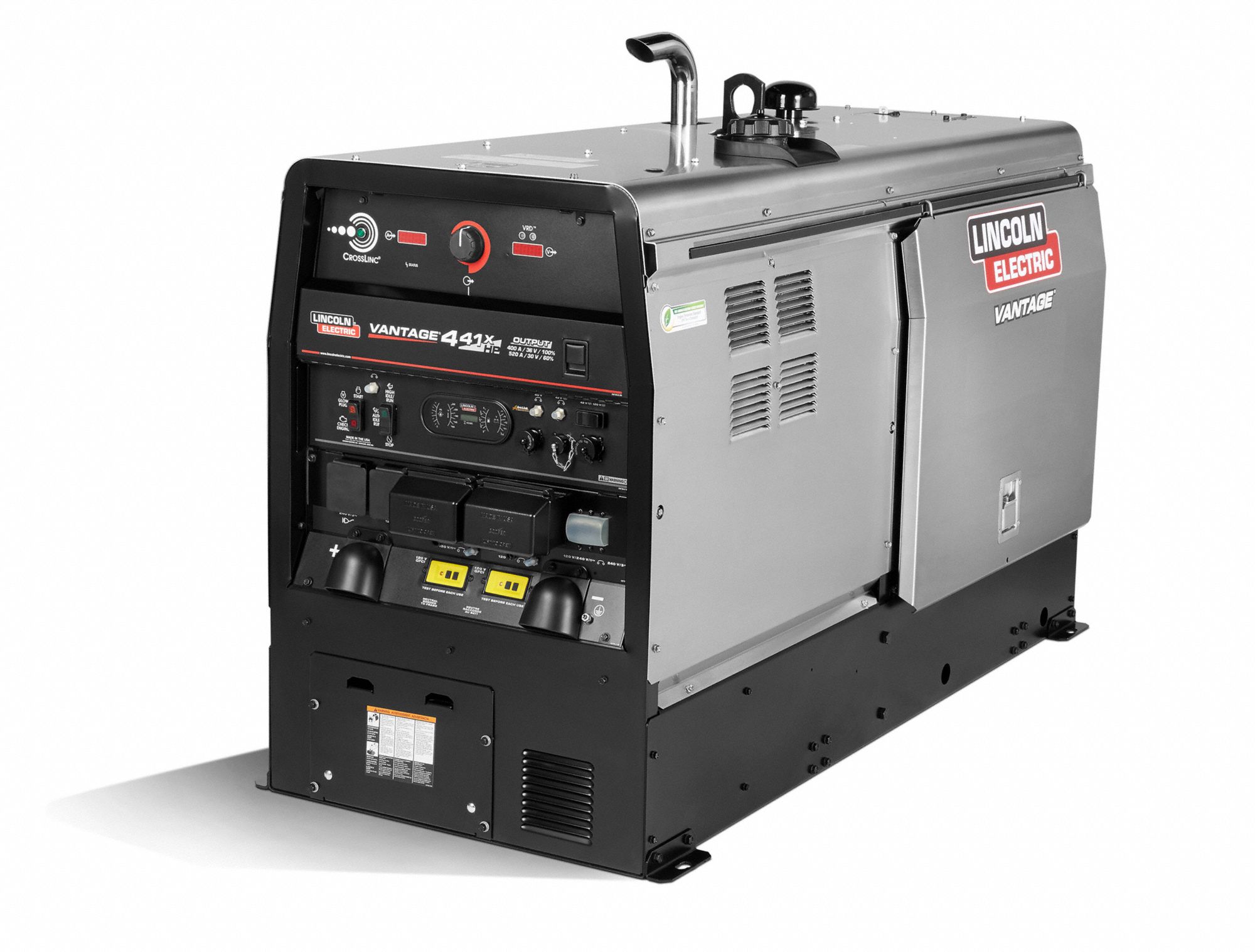 LINCOLN ELECTRIC, Vantage 441X, 41 hp, EngineDriven Welder 61UY25