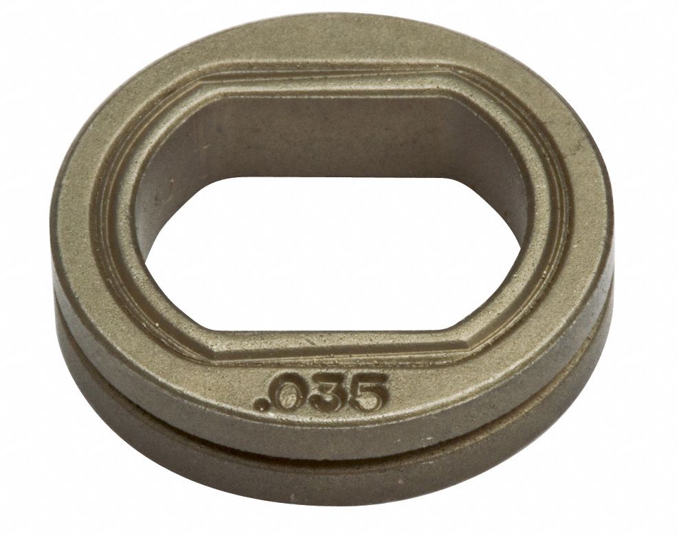 Drive Roll: 0.035 in, V-Groove, For Power MIG 140C/180 Dual/180C/210 MP Series