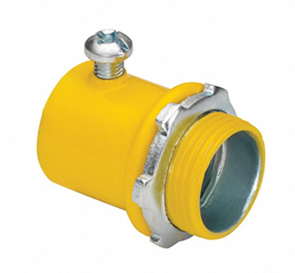 Steel, 3 in Trade Size, Set Screw Connector 61VC47237SY Grainger