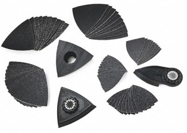 OSCILLATING TOOL SANDING SHEET SET,3IN W