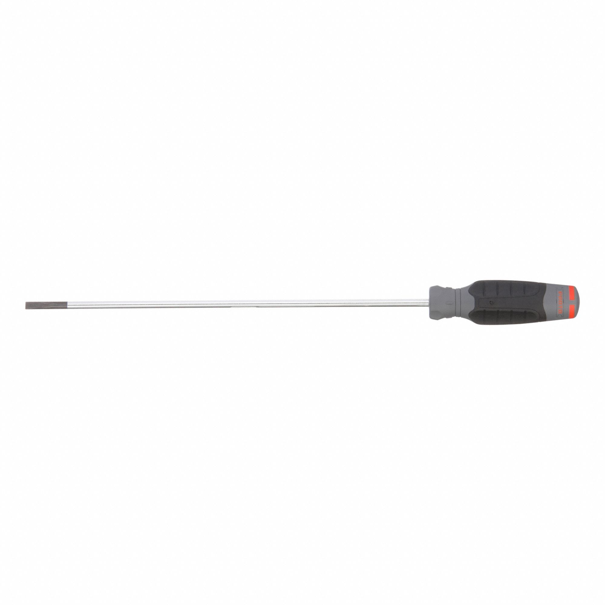 Screwdrivers: 1/4 in Tip Size, Extra Long Lg, 16 1/2 in Overall Lg, 12 in Shank Lg, Cabinet