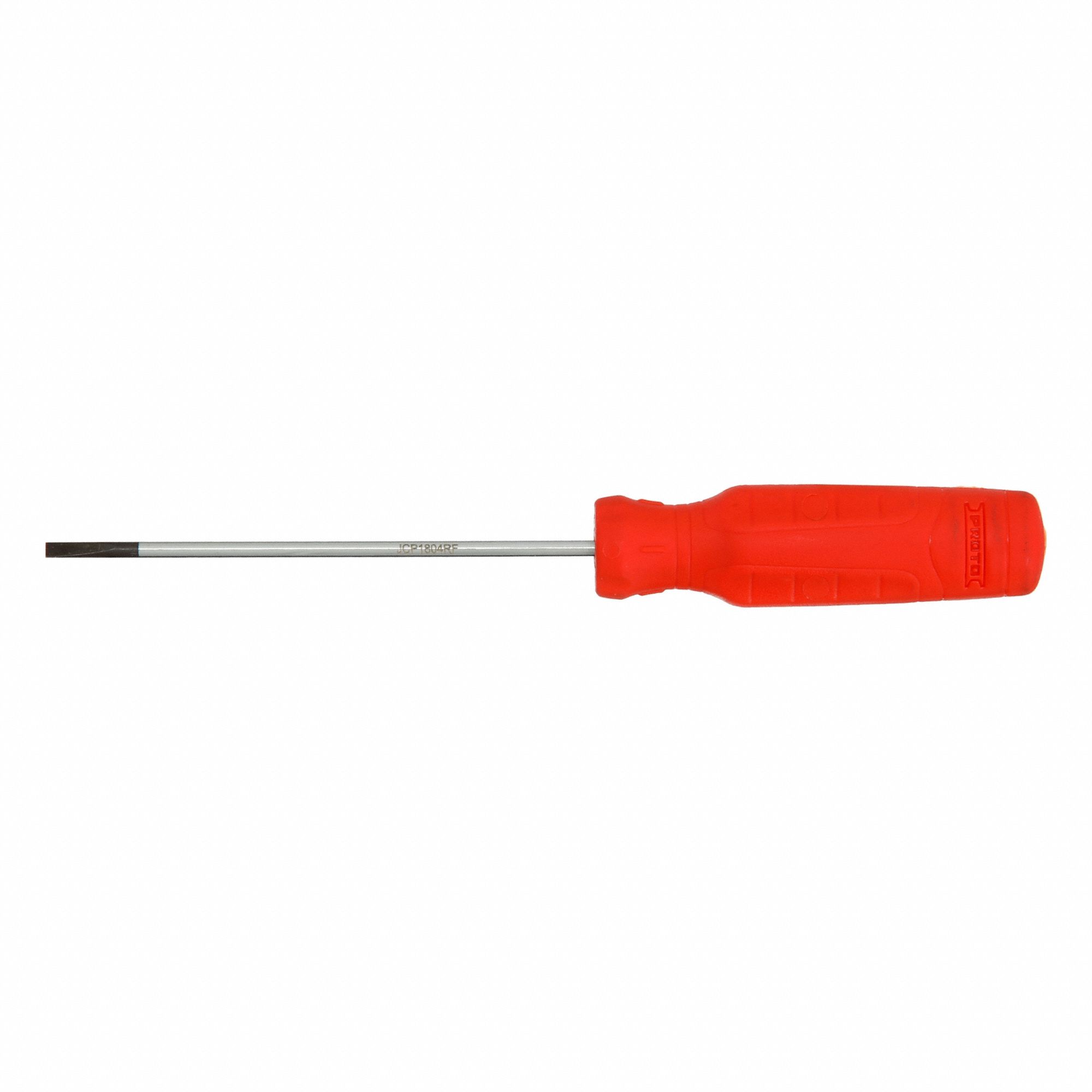 Screwdrivers: 1/8 in Tip Size, Std Lg, 7 1/4 in Overall Lg, 4 in Shank Lg, Not Insulated