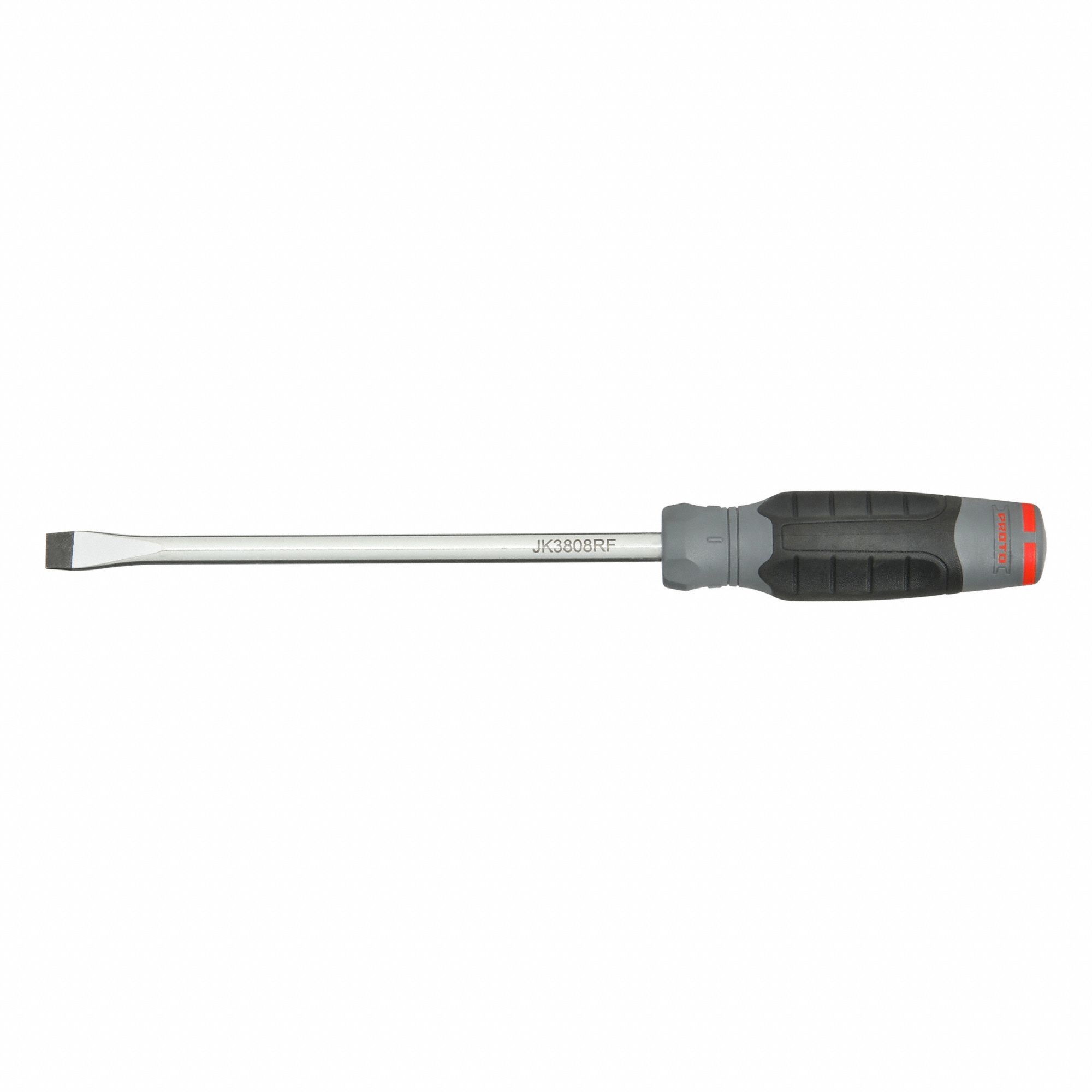 Screwdrivers: 3/8 in Tip Size, Extra Long Lg, 13 in Overall Lg, 8 in Shank Lg, Cushion Grip