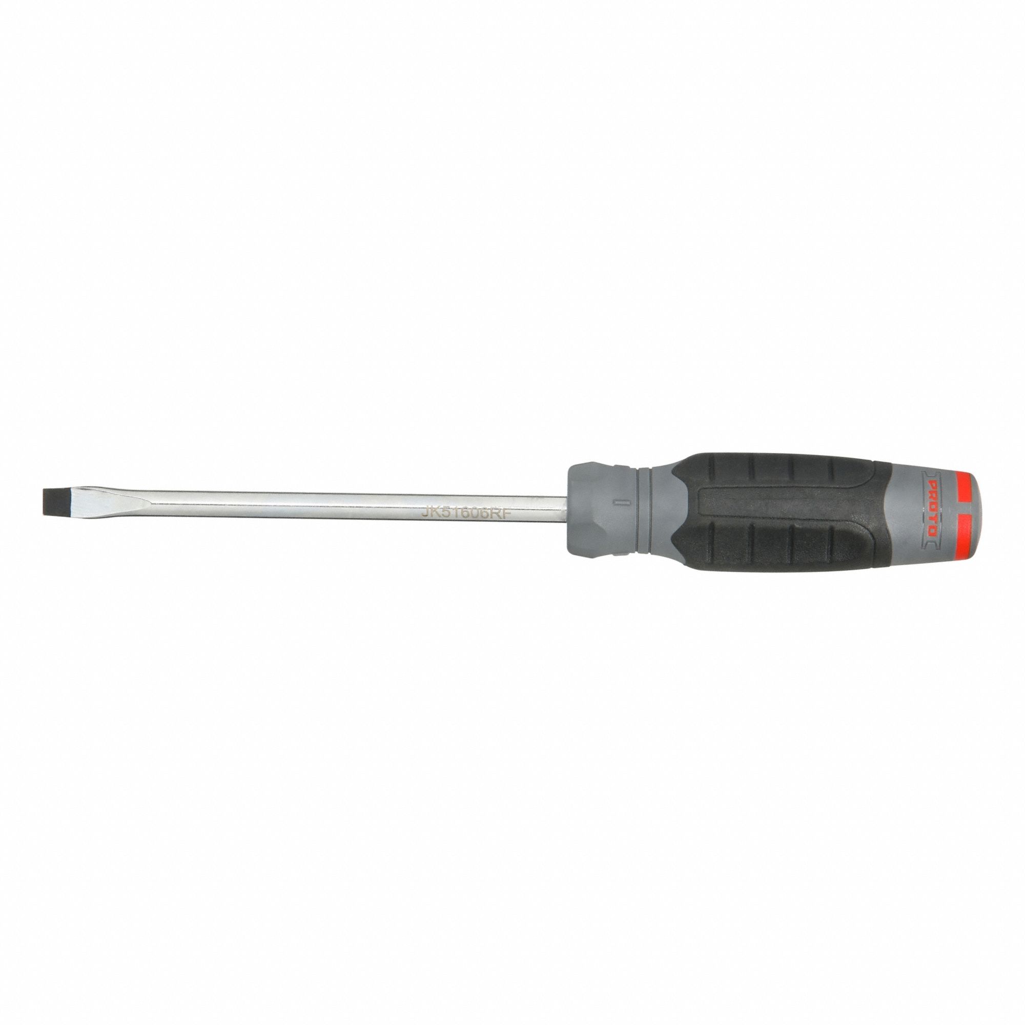Screwdrivers: 5/16 in Tip Size, Long Lg, 10 3/4 in Overall Lg, 6 in Shank Lg, Cushion Grip