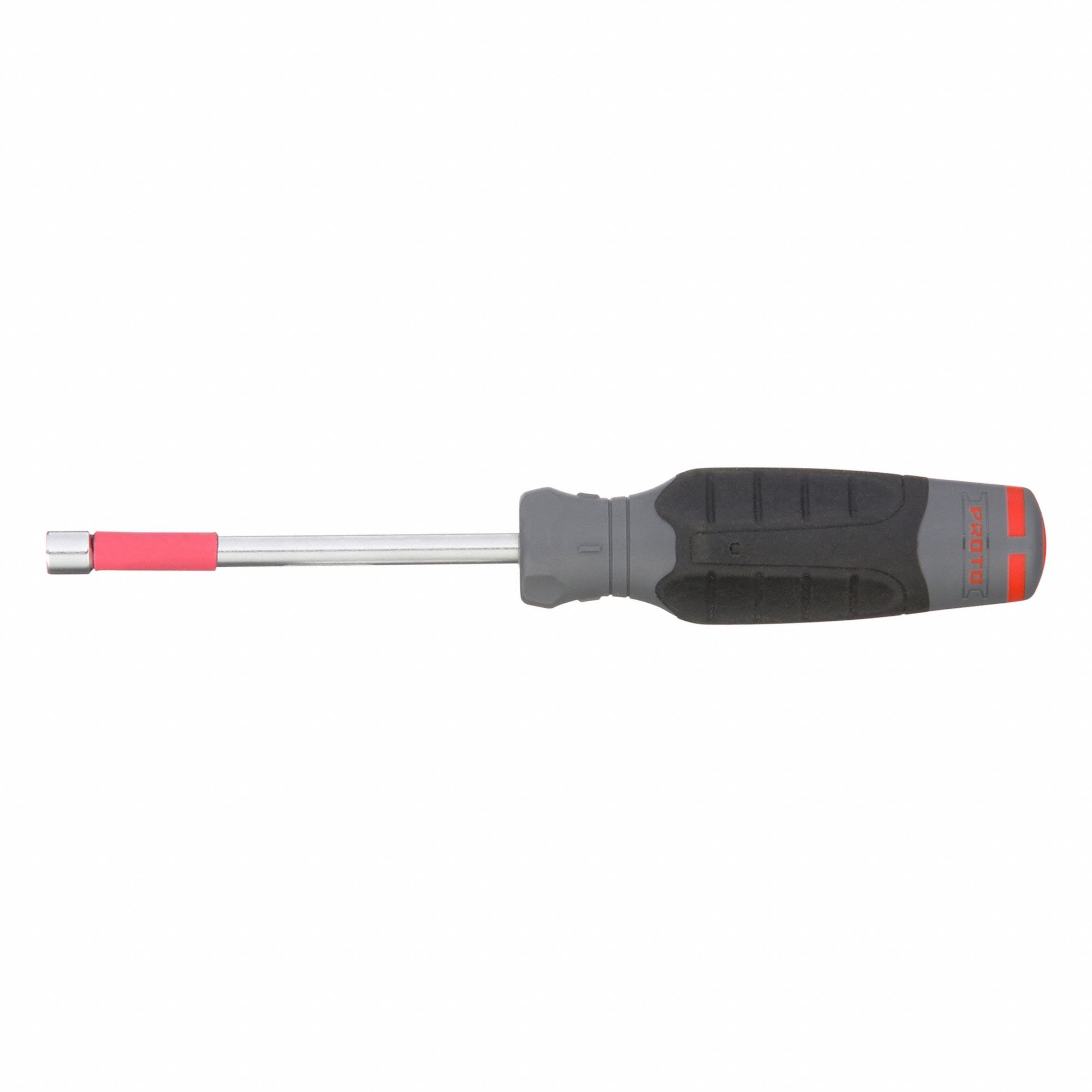 Nut Drivers: Straight, Proto, SAE, Without Magnetized Tip, Std, Solid Round Nut Driver, Round