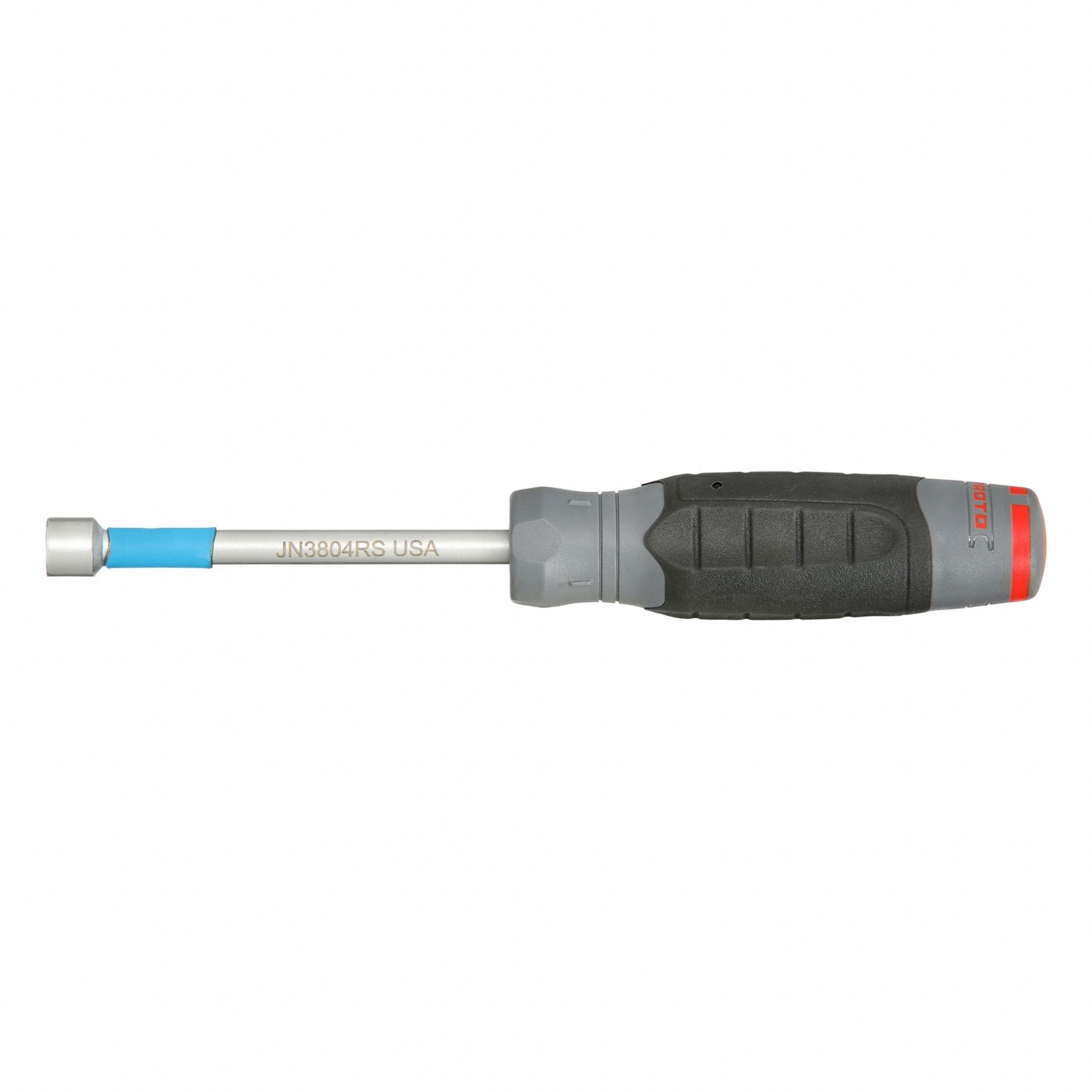 Nut Drivers: Straight, Proto, SAE, Without Magnetized Tip, Std, Solid Round Nut Driver, Round