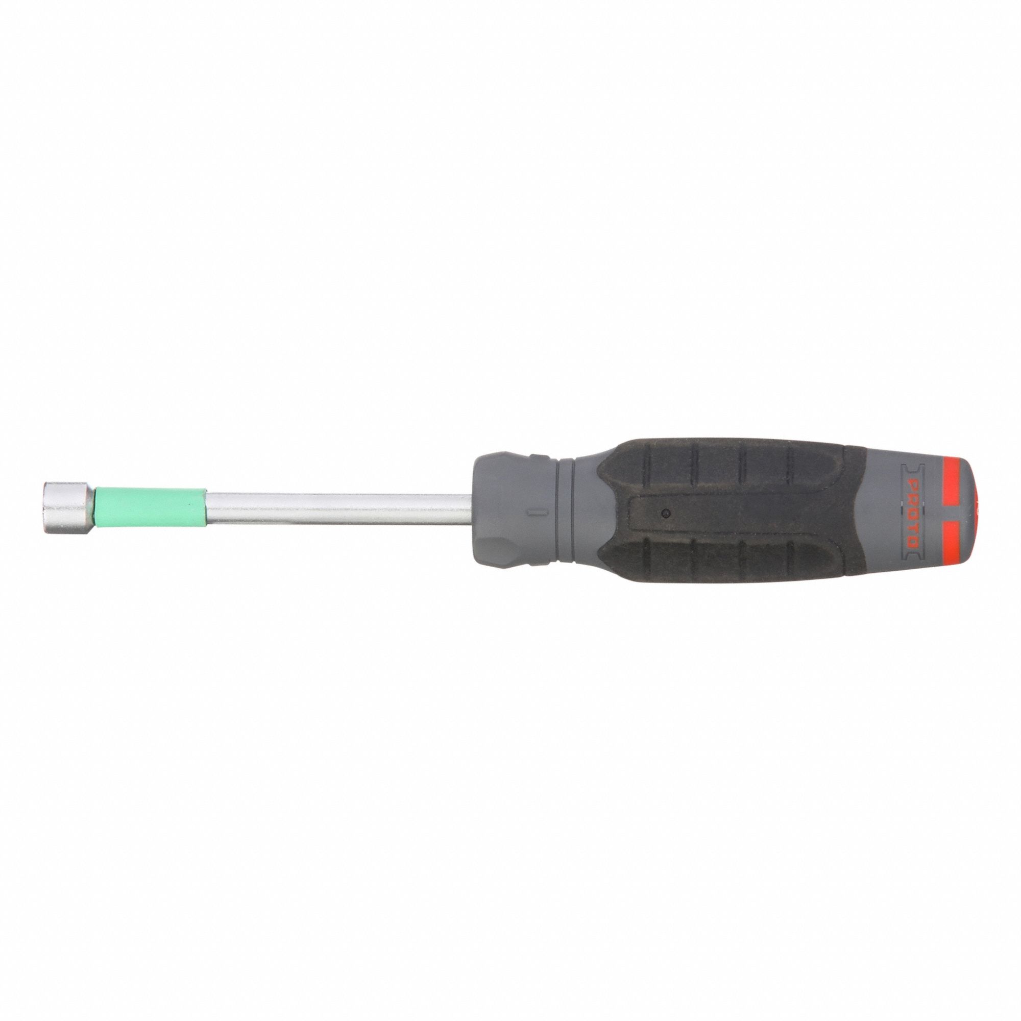 Nut Drivers: Straight, Proto, SAE, Without Magnetized Tip, Std, Solid Round Nut Driver, Round
