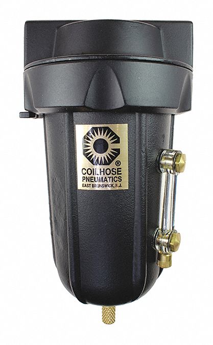Filter W/Auto Drain Metal Bowl 1/2