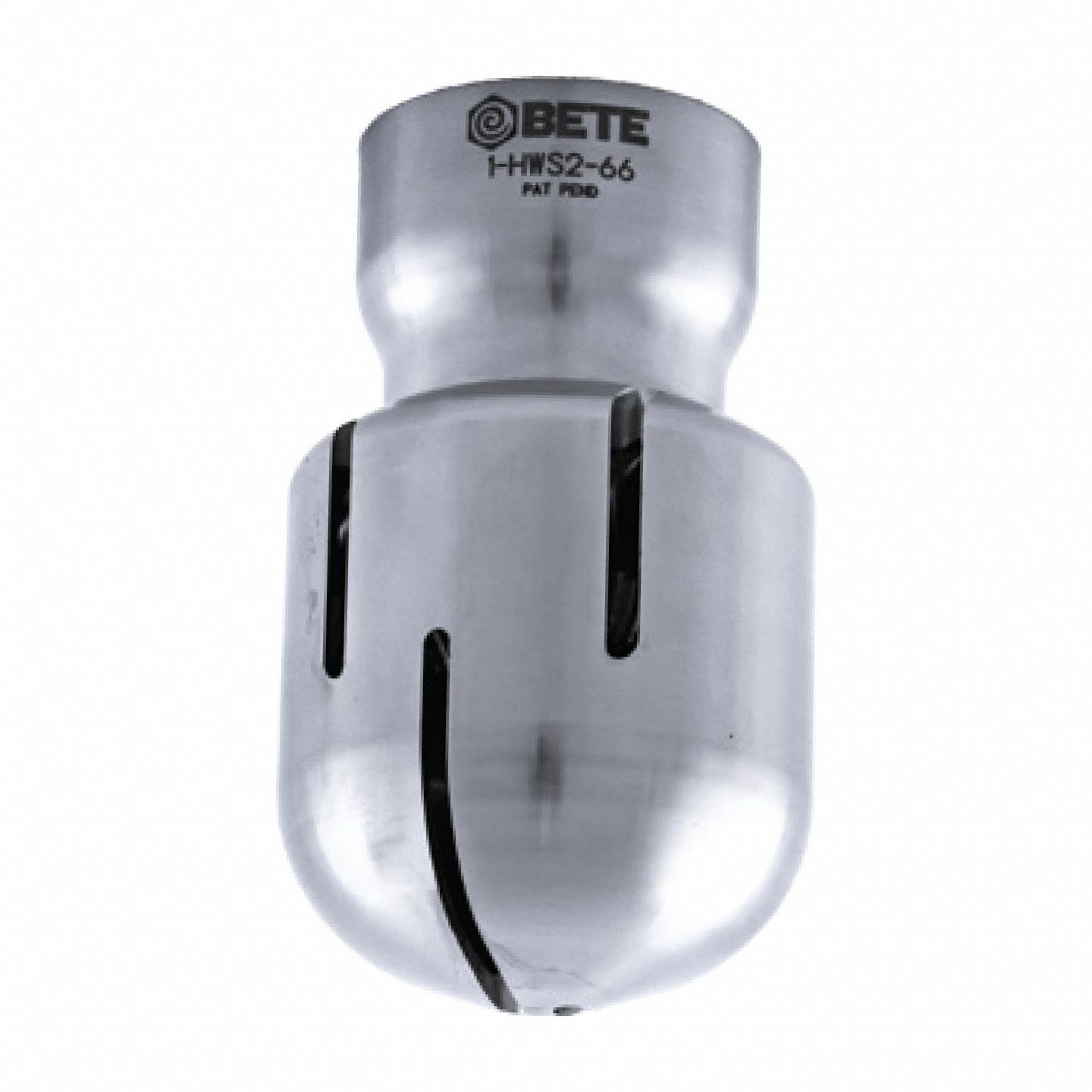 Tank Cleaning Nozzle: 1/2 in FNPT, 20 gpm Flow Rate - Max, 360° Nozzle Spray Angle, Stainless Steel