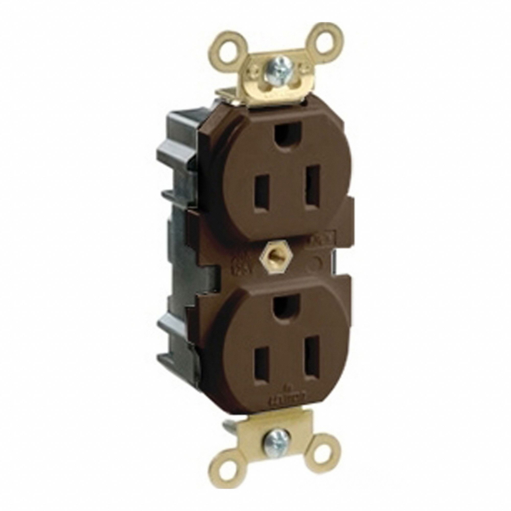 Lev-Lok 15A 125V 1MCtrl Self-Gr Brn