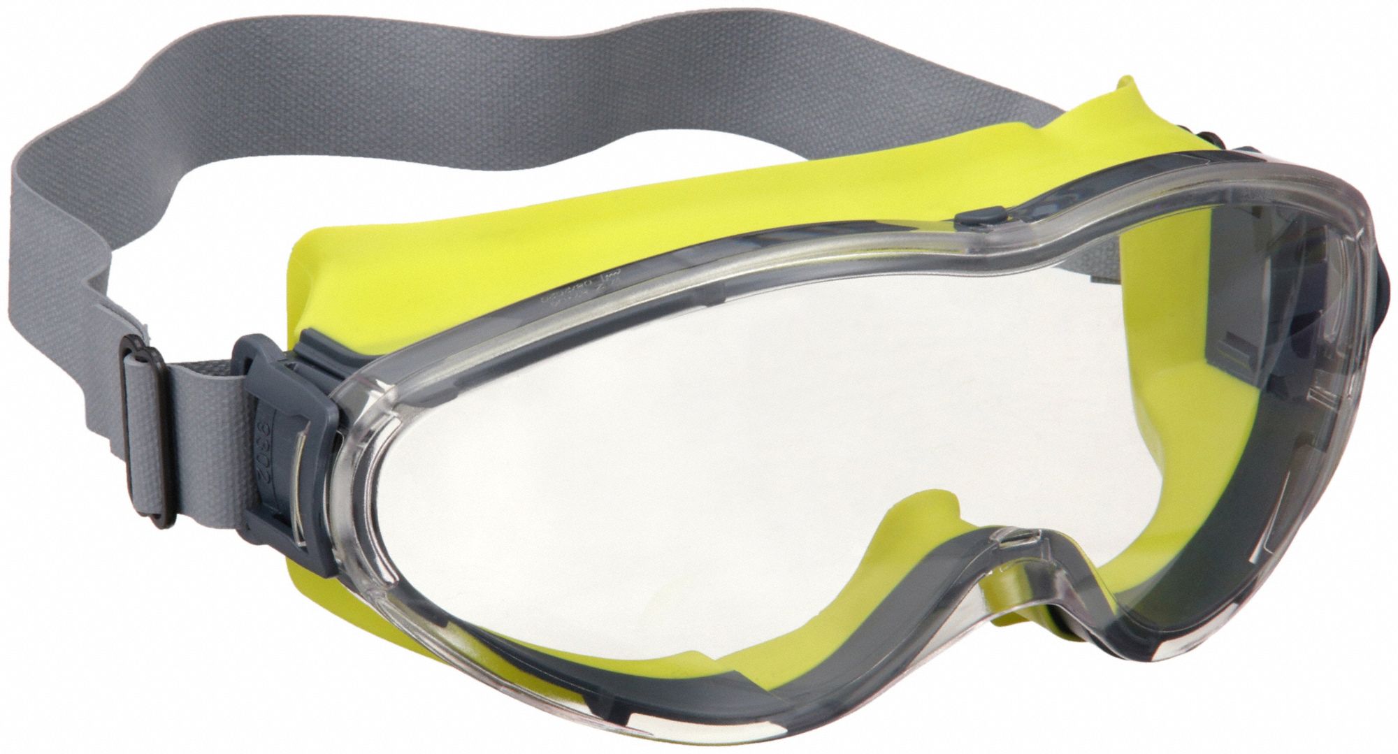 SAFETY GOGGLES, OTG, TPR/PC, TRUSHIELD 2SF, CHARCOAL/YELLOW/CLEAR, CSA, INDIRECT, UNIVERSAL