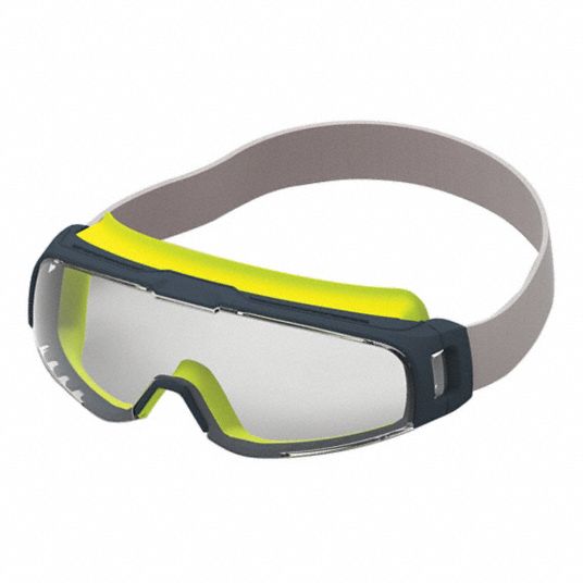 HEXARMOR Safety Goggles, VS350, DualAntiFog, Clear 623M101211003