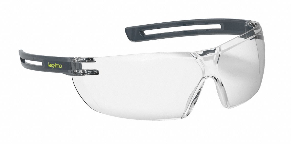 HEXARMOR, Safety Glasses 623M14112200102 Grainger