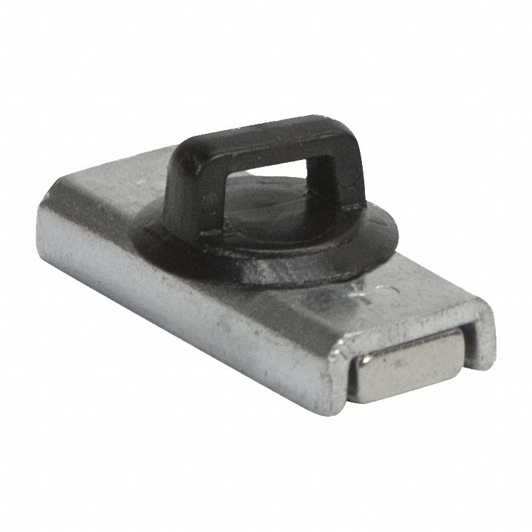 MAG DADDY, Std Sized Cable Ties, Black (Plastic)/Silver (Base