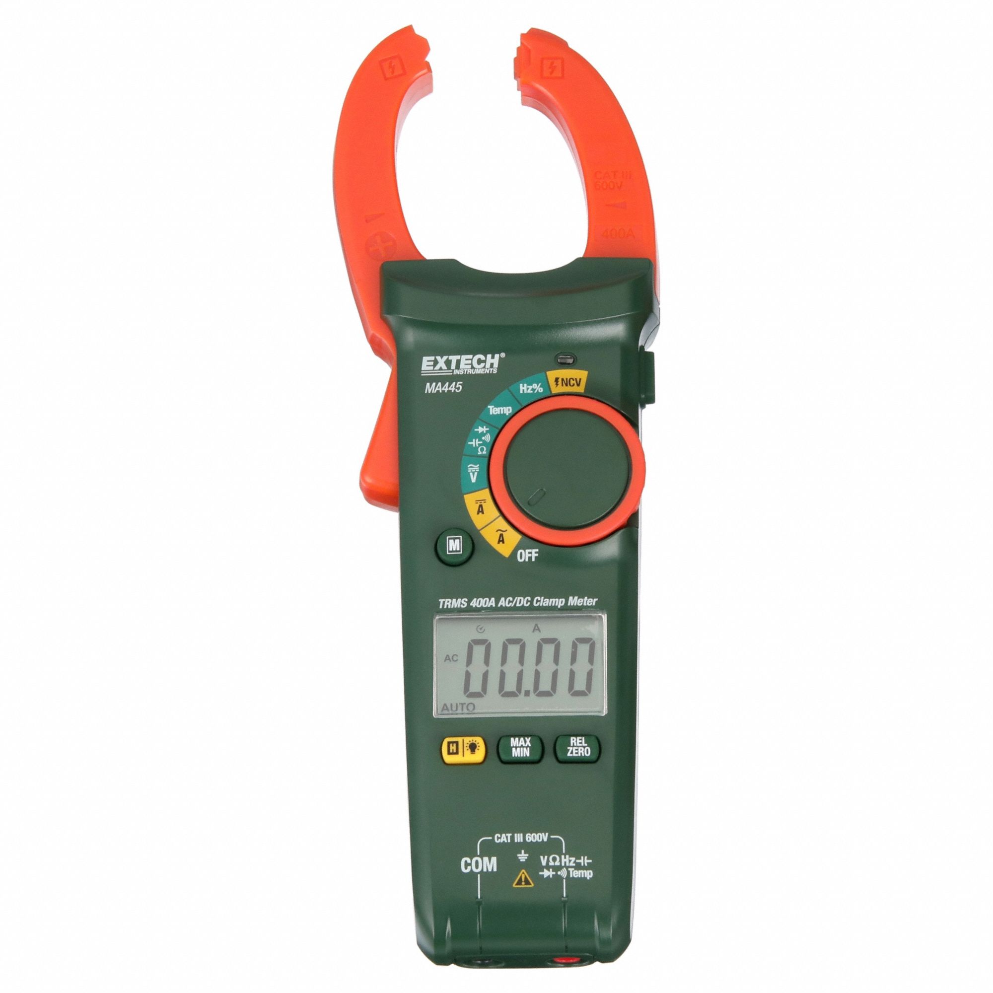 DIGITAL CLAMP METER,600V,CLAMP ON,LCD