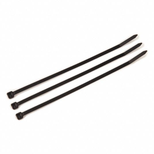 3M, Cable Tie,Black,8.1