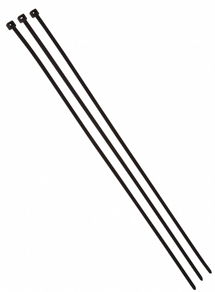 Cable Tie, 15" L, 120 lb., PK500, PK500