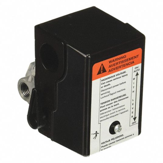 INGERSOLL RAND, 23474653, Air Compressor Pressure Switch, Pressure ...