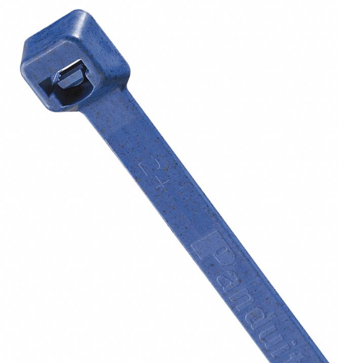 PANDUIT, Cable Tie,14.4,Polypropylene,Blue,PK100 - 62PL16|PLT4S-C186 ...