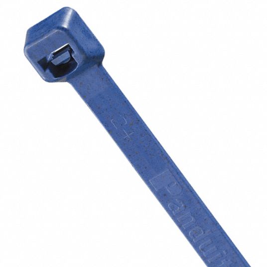 PANDUIT, Cable Tie,14.4,Polypropylene,Blue,PK100 - 62PL16|PLT4S-C186 ...