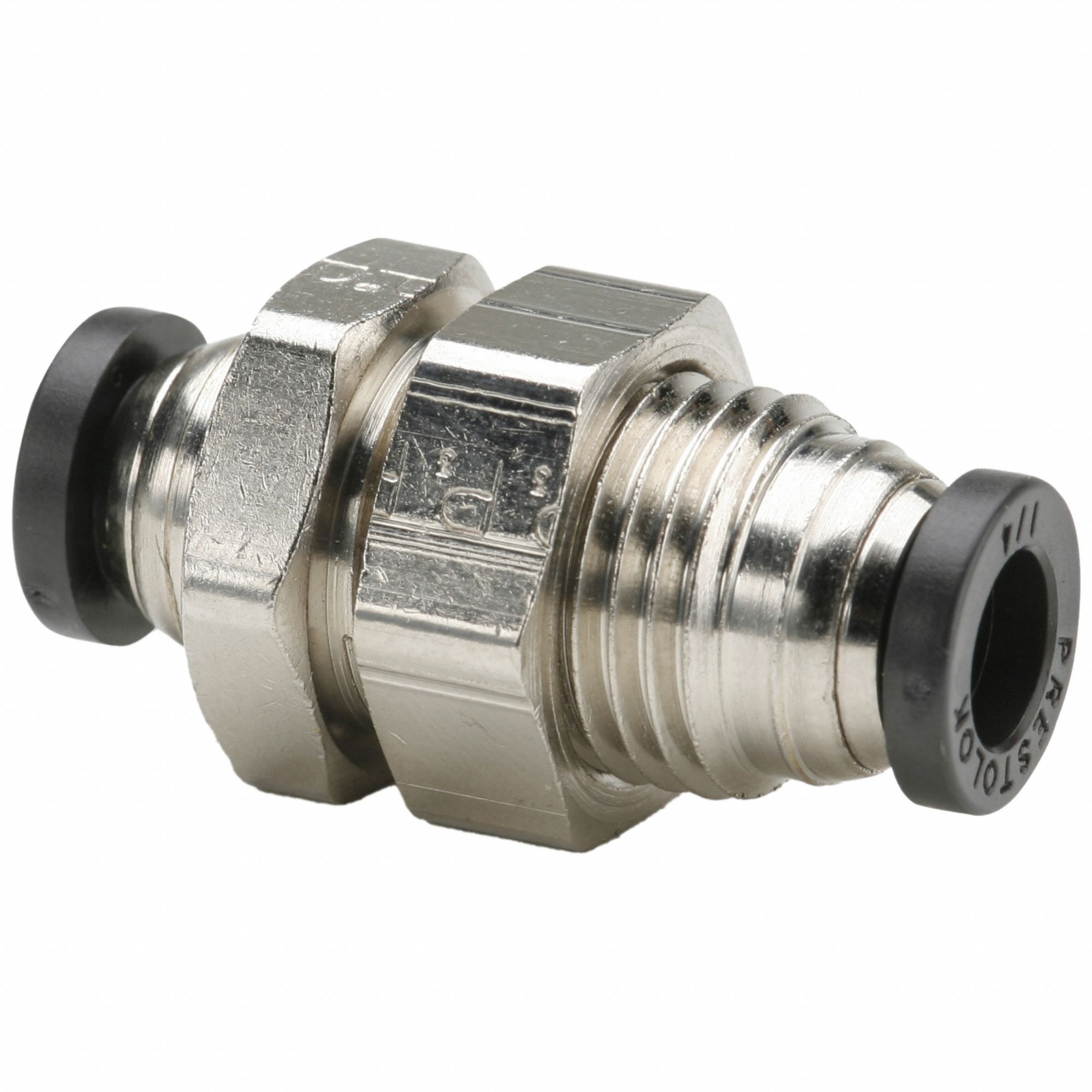 Nickel Plated C36000 Brass, PushtoConnect x PushtoConnect, Pushto